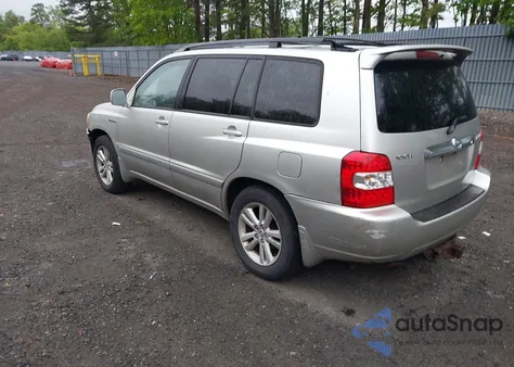 2006 Toyota Highlander Hybrid Limited V6/V6 из США, поврежденный, VIN JTEDW21A760001024
